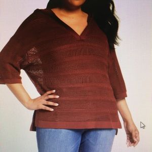 Woman’s plus size sweater